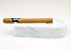 Single Cigar White Marble